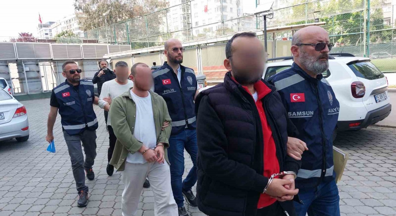 Otel inşaatından 1 milyon TLlik hırsızlıktan 3 kişi adliyeye sevk edildi