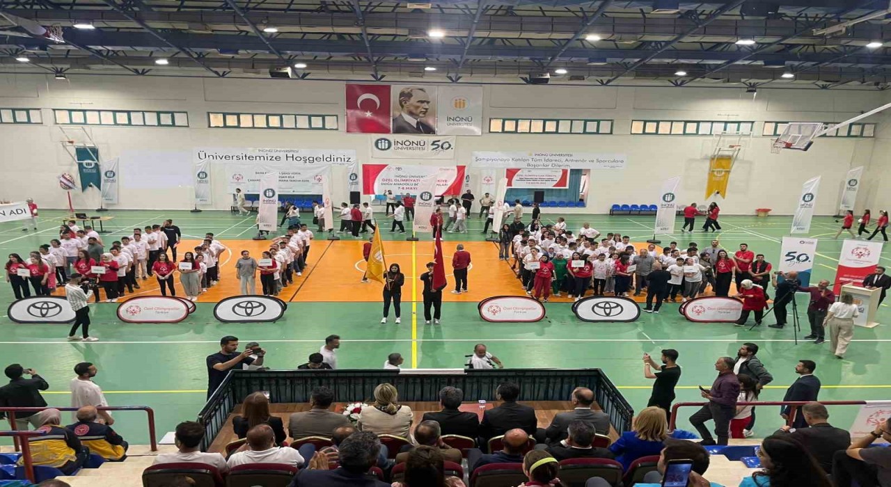 Özel sporcular Doğu Anadolu Bölge Oyunlarında Malatyada buluştu