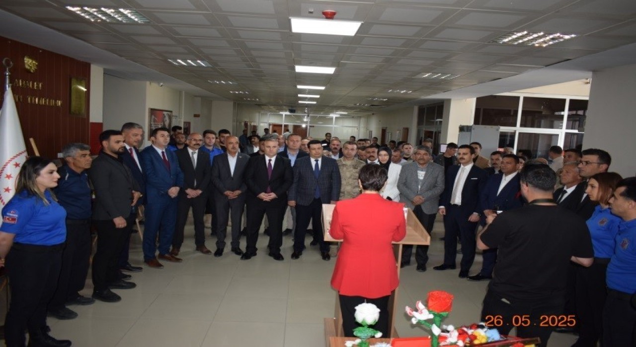 Patnosta hükümlü ve tutukluların  el emeği ürünleri sergilendi