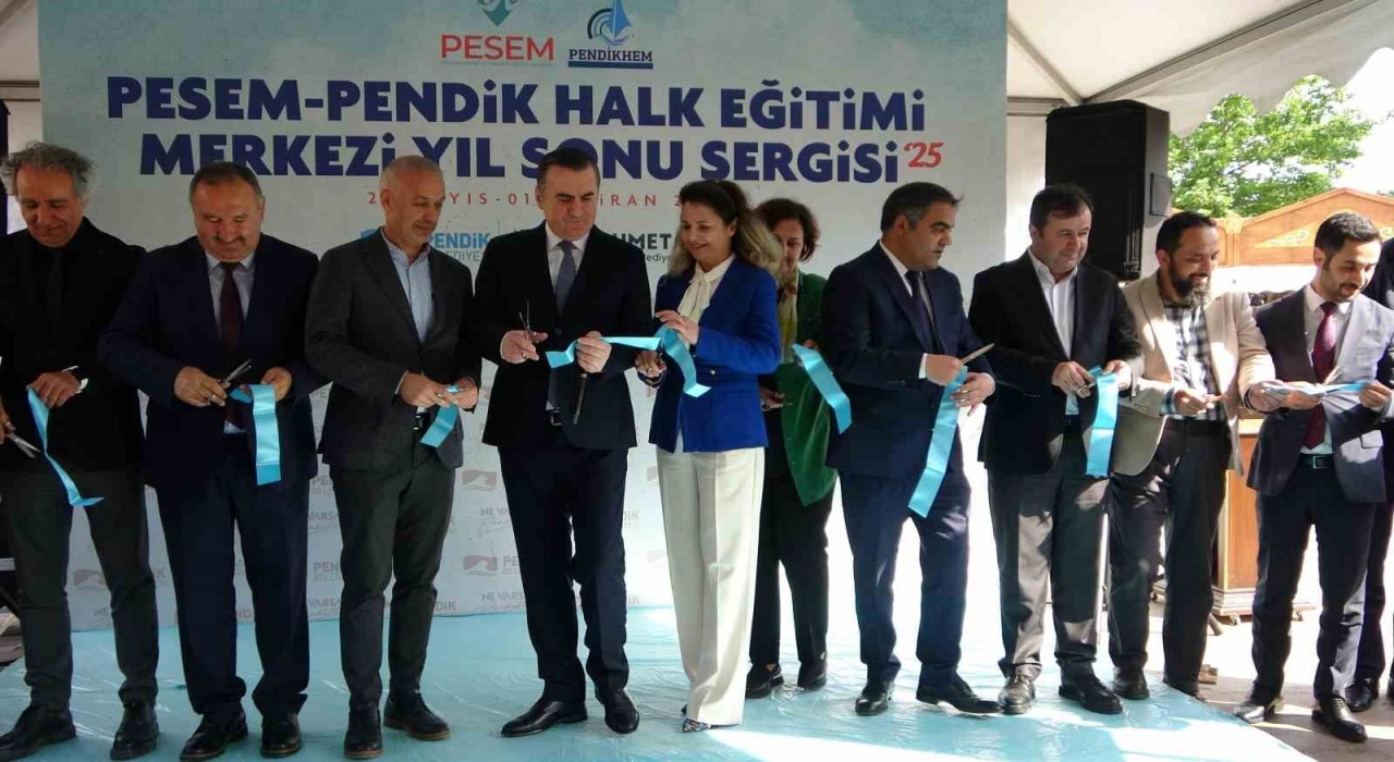 Pendik Halk Eğitim Merkezinden görkemli yıl sonu sergisi