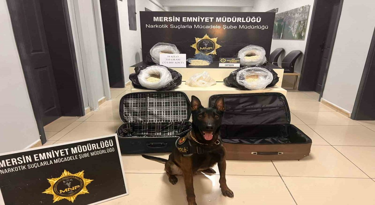 Polis tam 58 kilo 310 gram uyuşturucu hap ele geçirdi: 4 gözaltı