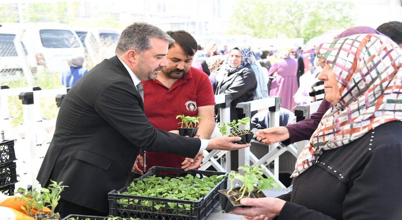 Pursaklarda yerli tohuma destek