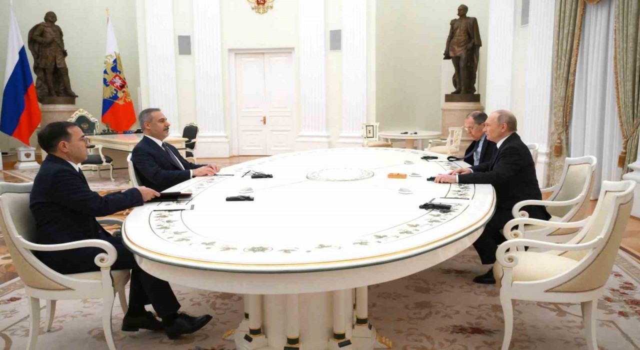 Putin ve Fidan, Rusya-Ukrayna Savaşını ele aldı