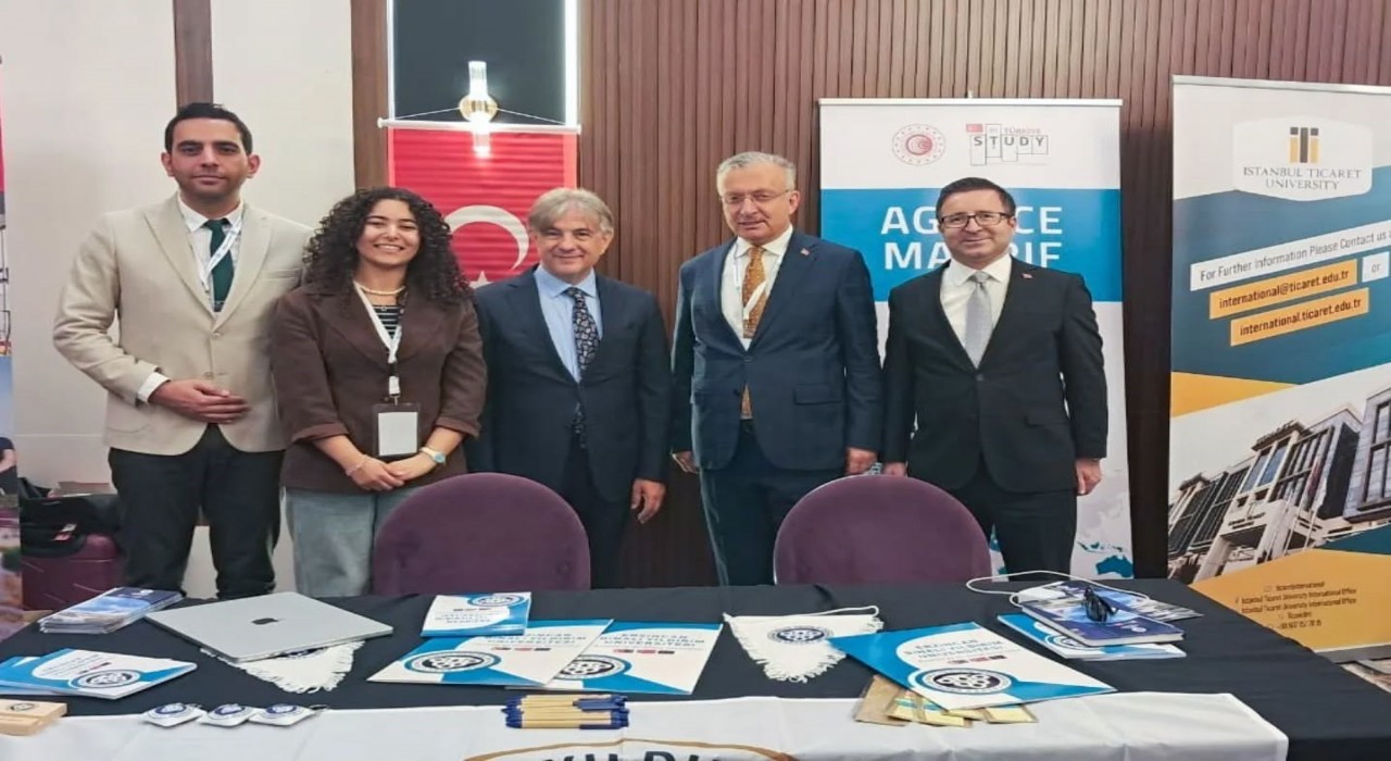 Rektör Levent, Tunusta düzenlenen Türk Üniversiteleri Eğitim Fuarına katıldı