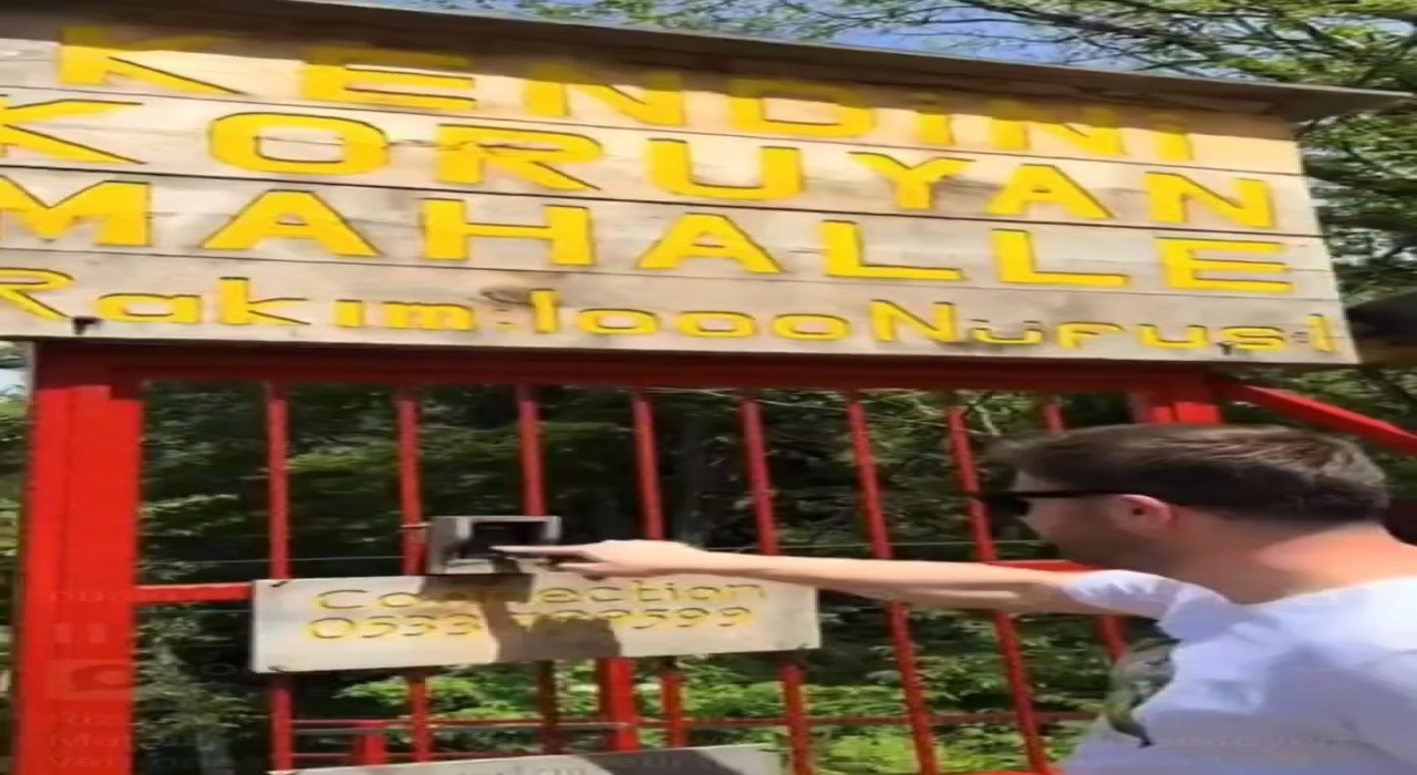 Rizenin ‘Kendini koruyan mahallesi sosyal medyada ilgi odağı oldu