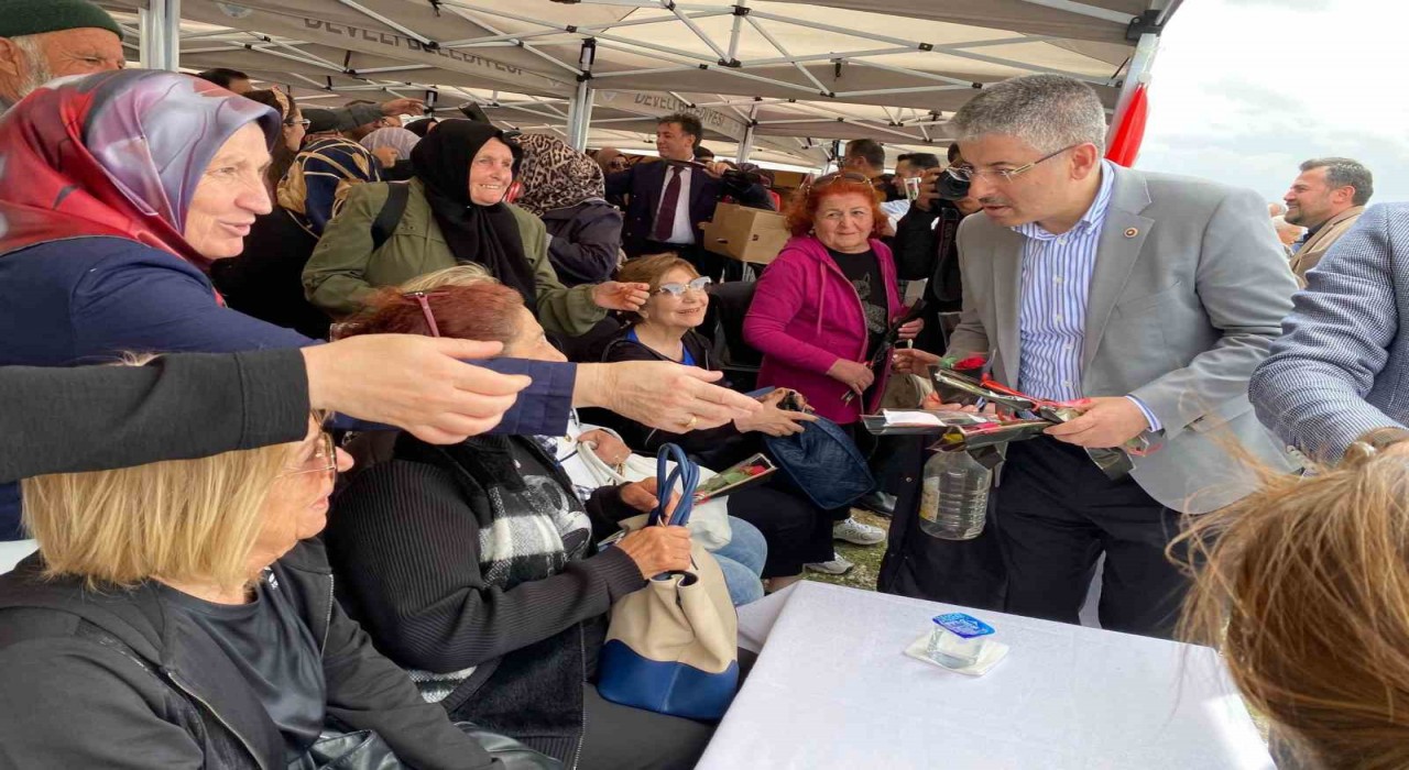 Şaban Çopuroğlu, Develide Hıdırellez coşkusuna ortak oldu
