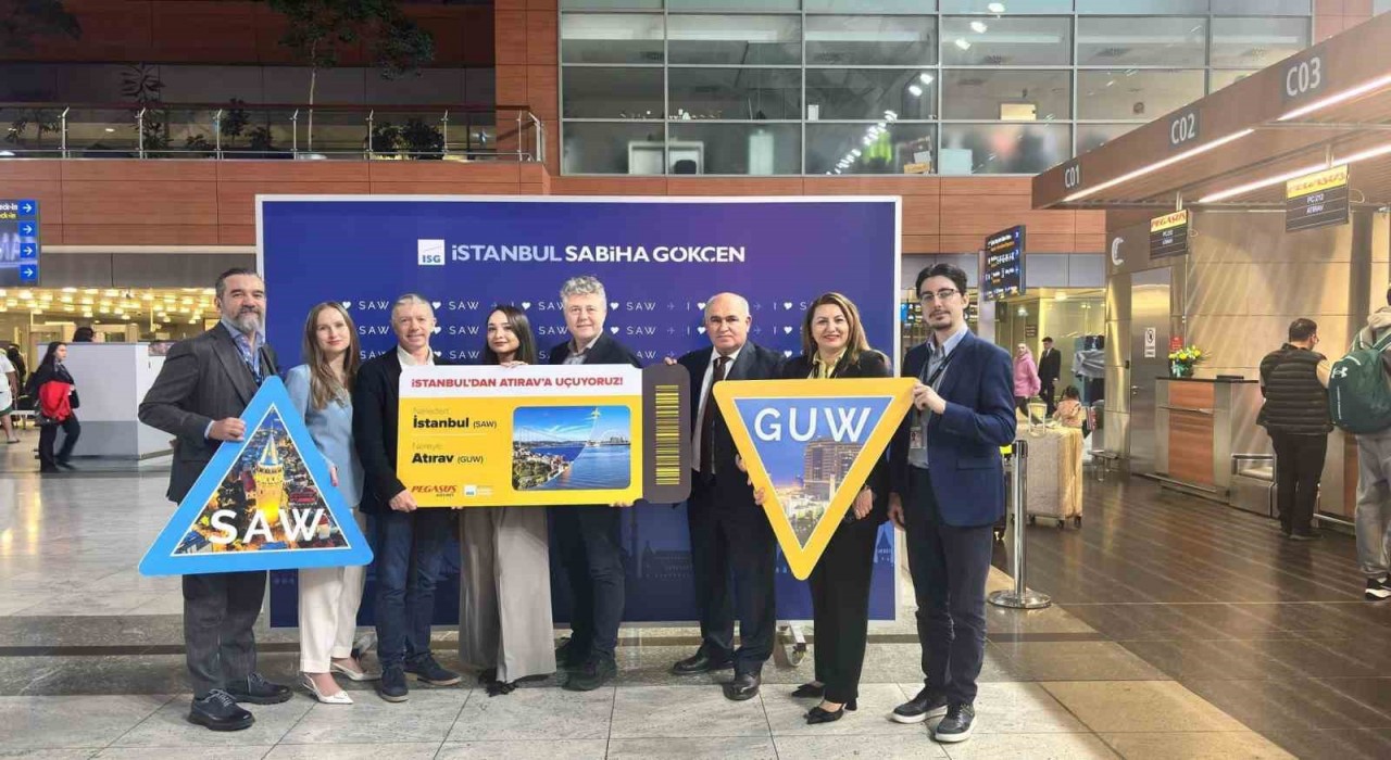 Sabiha Gökçenden yeni stratejik bağlantı: Atırava direkt uçuşlar başladı