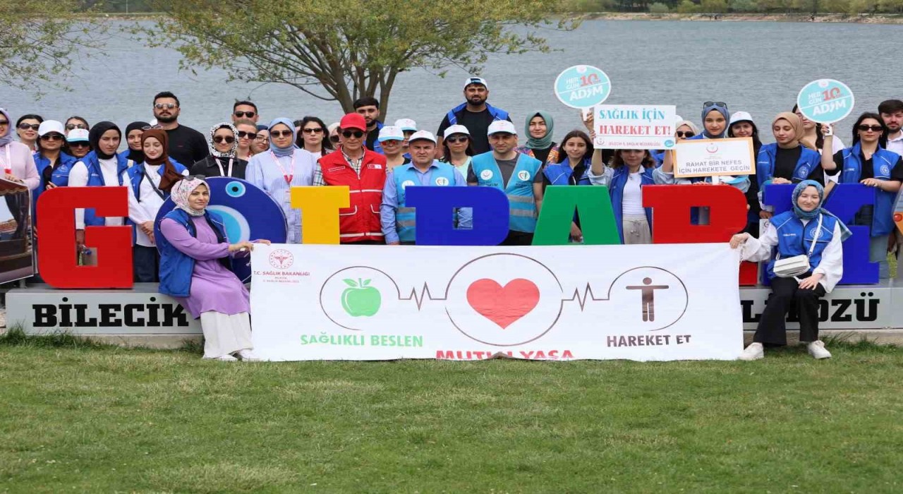 ‘Sağlık İçin Hareket Et Günü, Bilecikte coşkuyla kutlandı