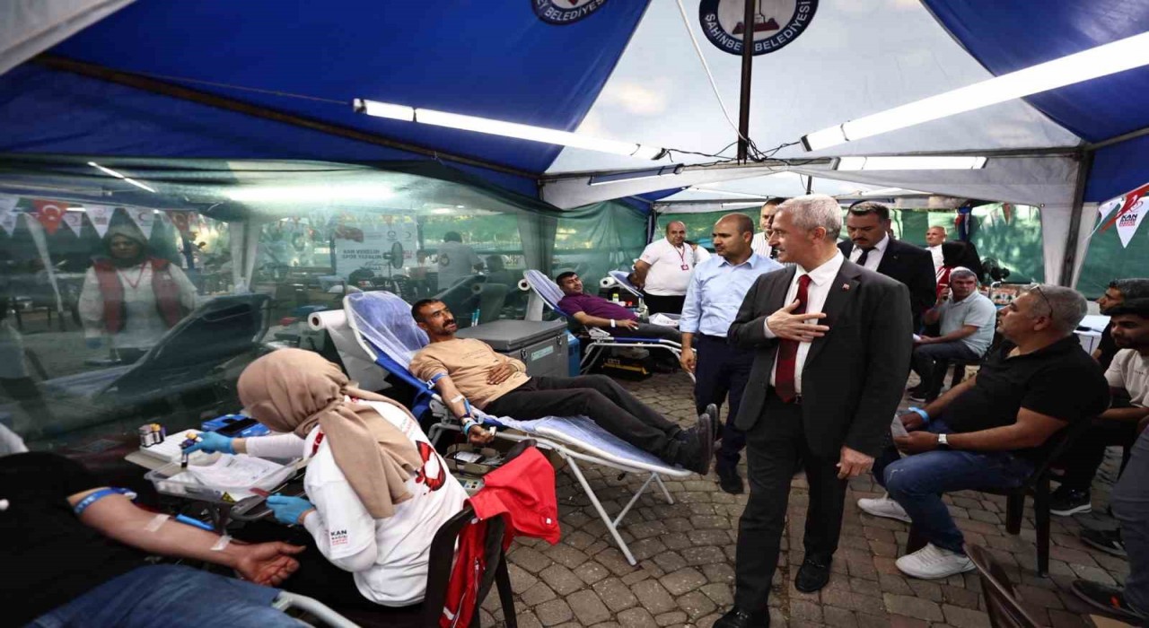 Şahinbey Belediyesinden yeni rekor: 13 bin 625 ünite kan bağışı