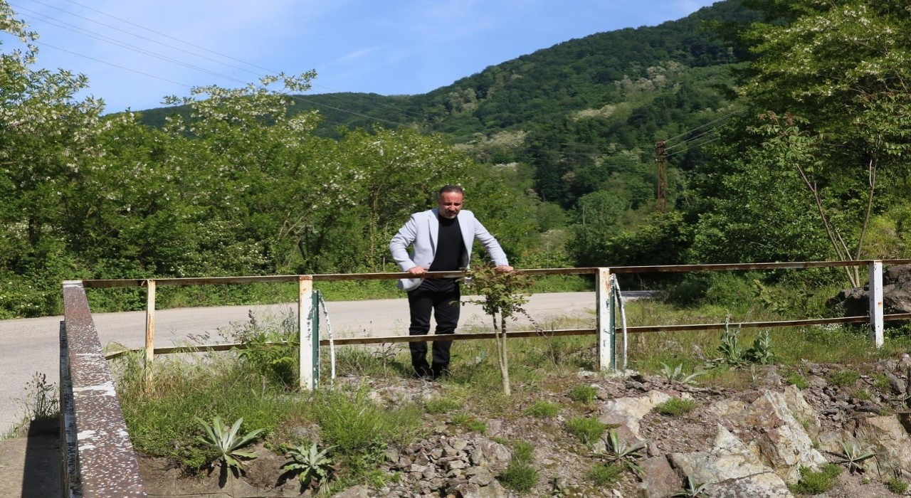 Sakin şehirde yarım asırlık köprü yenileniyor