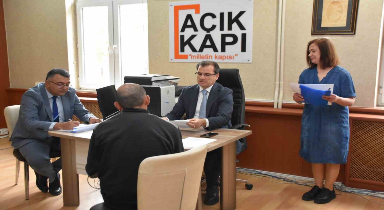 Salihlide sorunların çözümü Açık Kapıda!