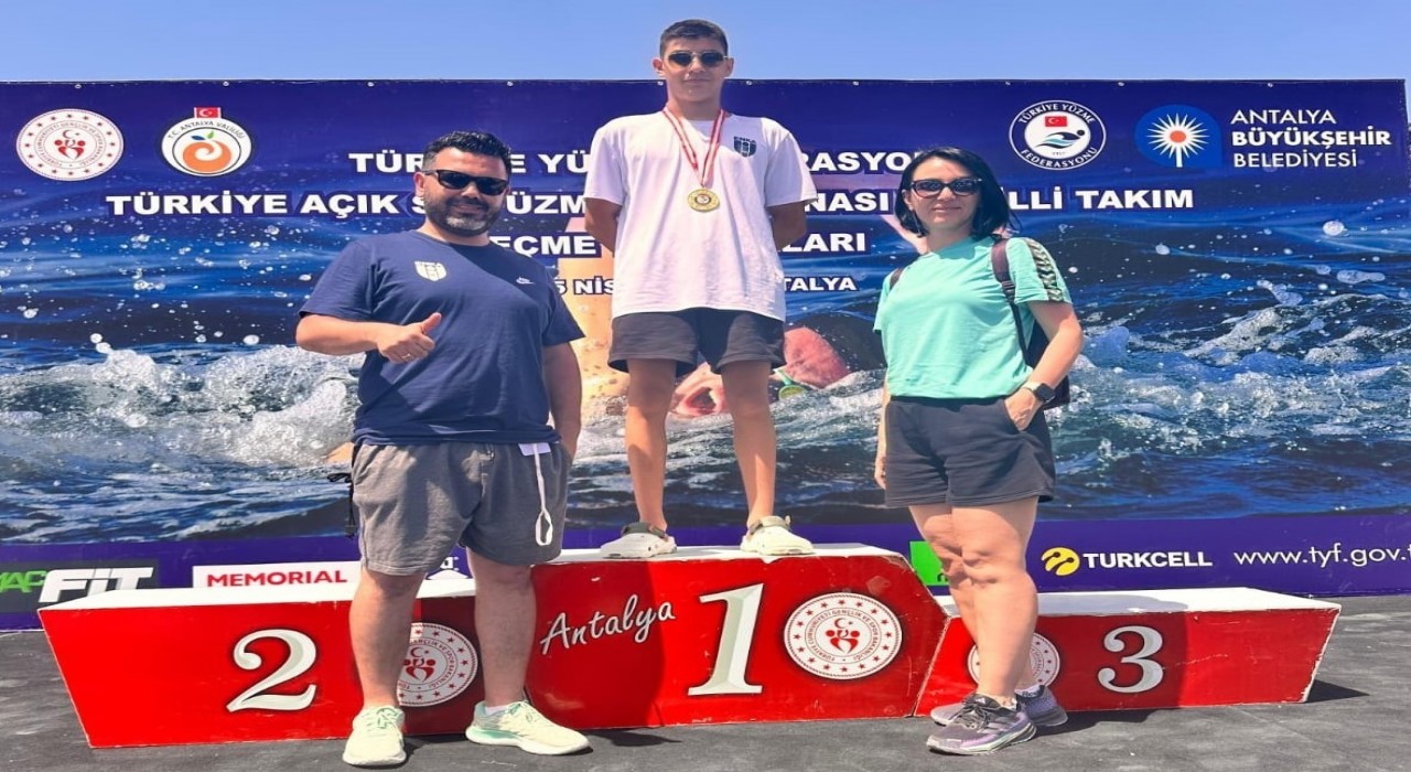 Şampiyon yüzücünün hedefi Avrupa