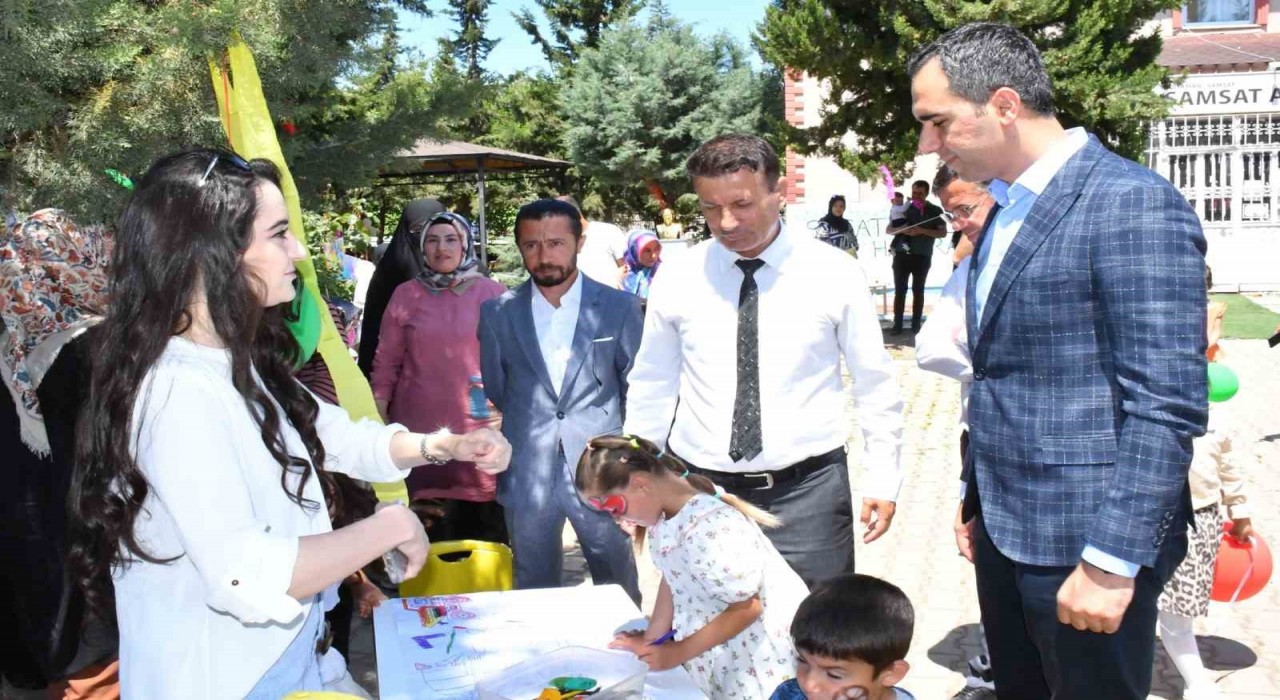 Samsat çocuk şenliği coşkuyla gerçekleştirildi
