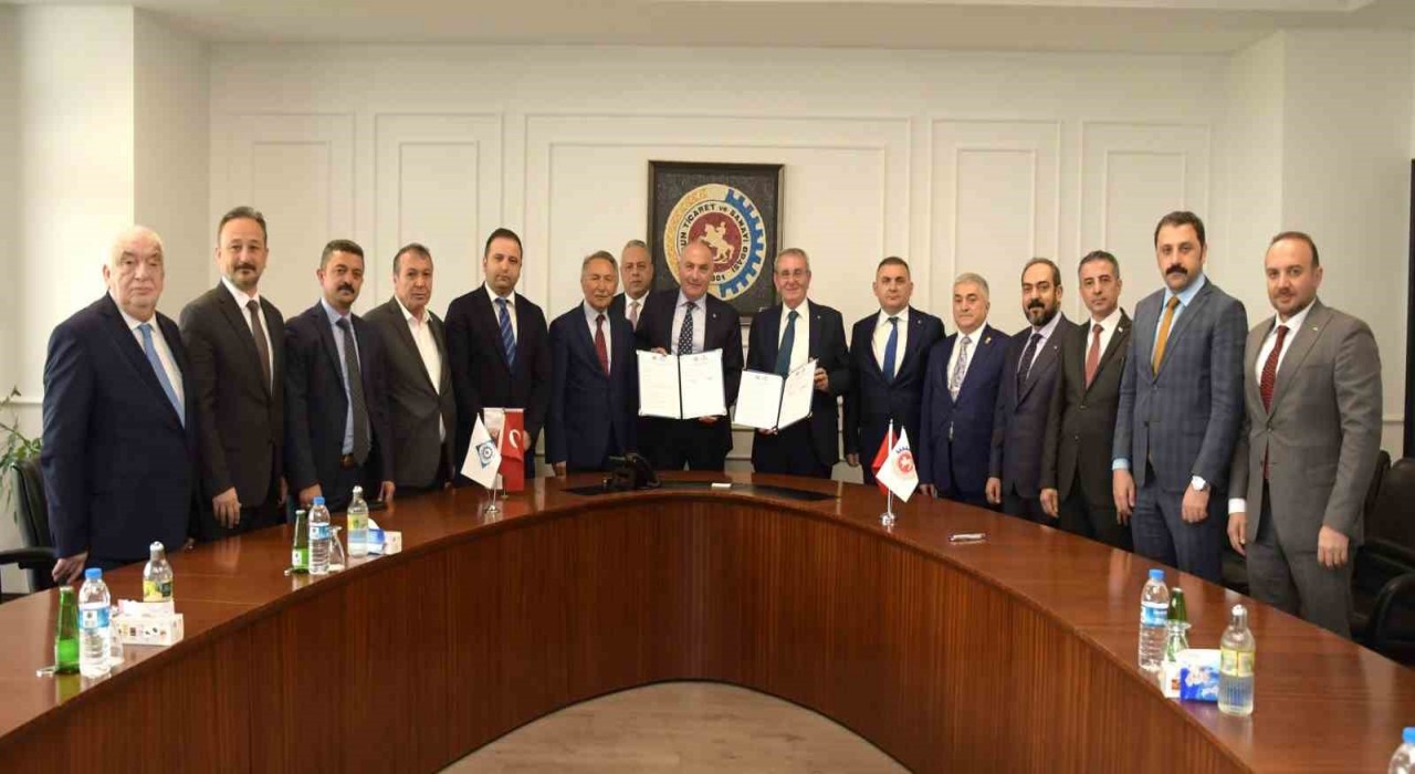 Samsun TSO ve Erzurum TSO arasında kardeş oda protokolü