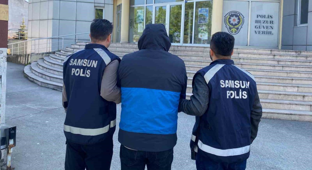 Samsunda 18 yıl 9 ay hapis cezası bulunan şahıs yakalandı