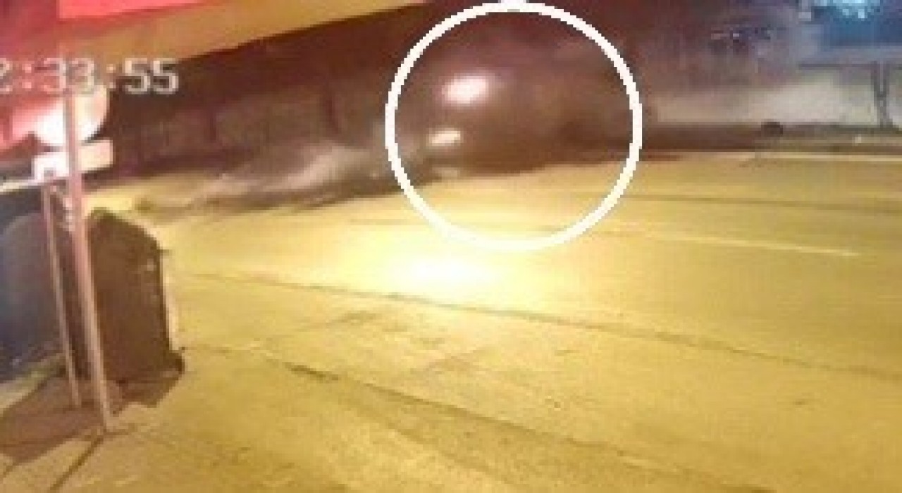Samsunda 2 kişinin yaralandığı kaza kamerada
