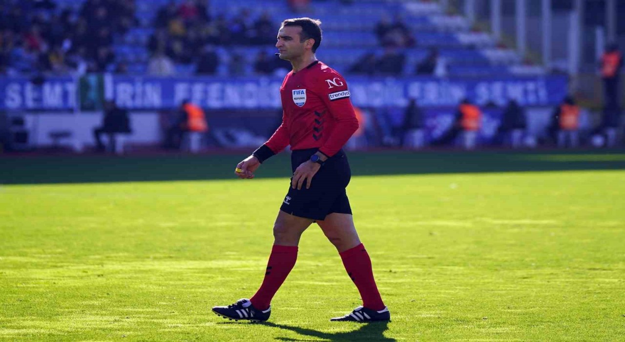 Samsunspor- Kayserispor maçında Atilla Karaoğlan düdük çalacak