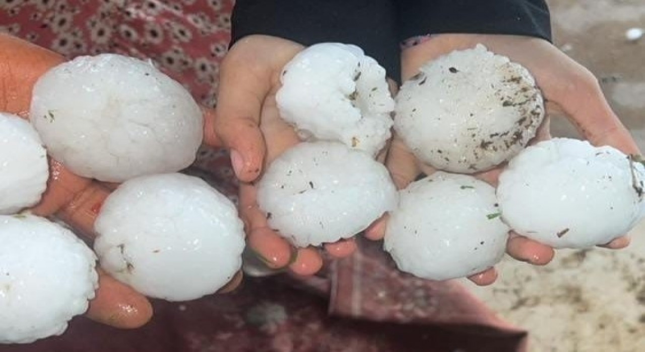 Şanlıurfa Valiliğinden dolu yağışı açıklaması