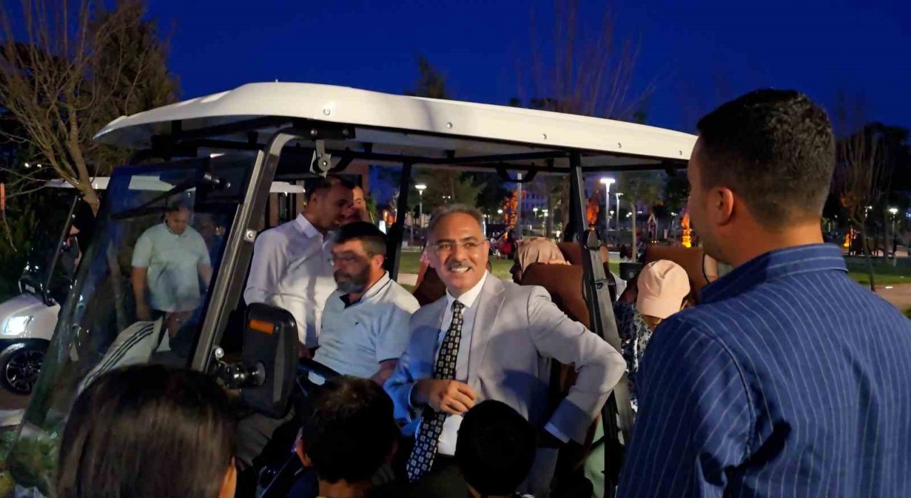 Şanlıurfada golf araçları dönemi