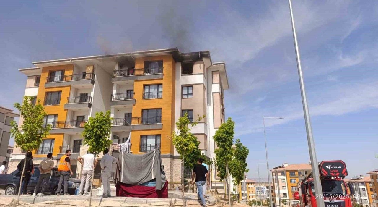Şanlıurfada korkutan yangın