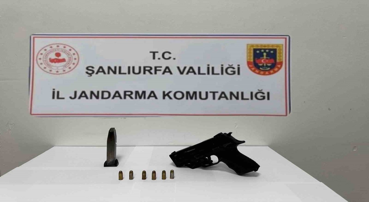 Şanlıurfada ruhsatsız silah operasyonu