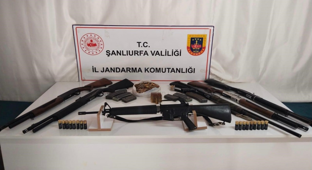 Şanlıurfada silah kaçakçılığı operasyonu: 7 gözaltı
