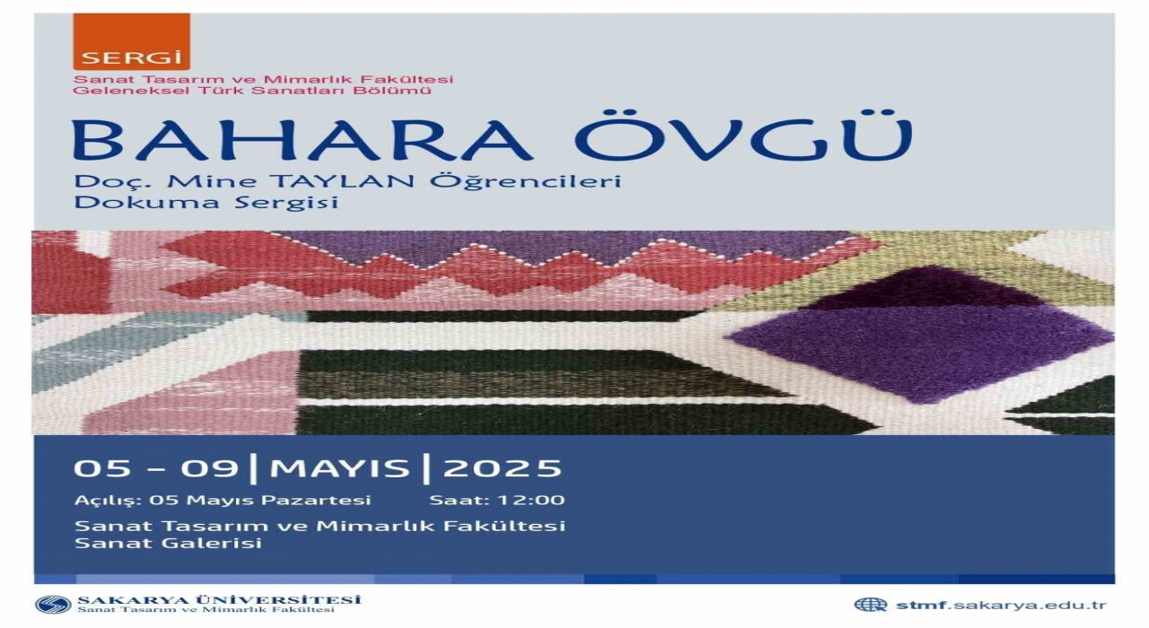 SAÜde ‘Bahara Övgü sanatseverlerle buluşuyor
