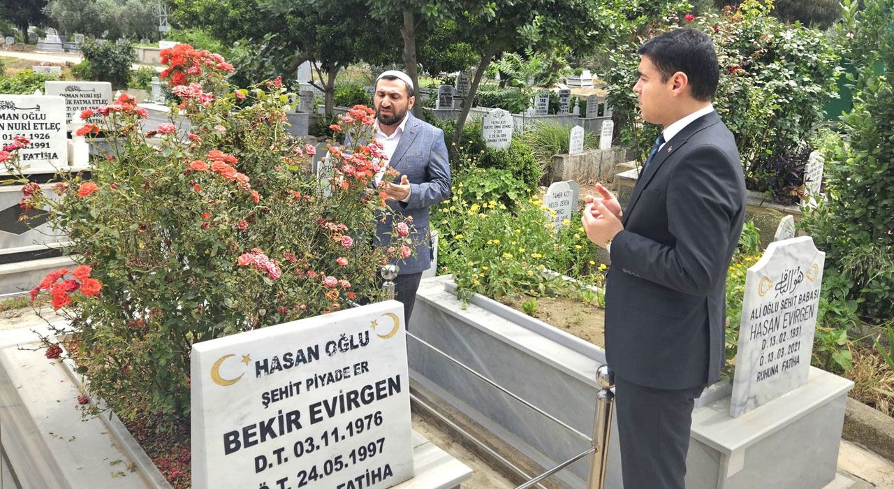 Şehit Evirgen Şehadetinin Yıl Dönümünde Kabri Başında Anıldı