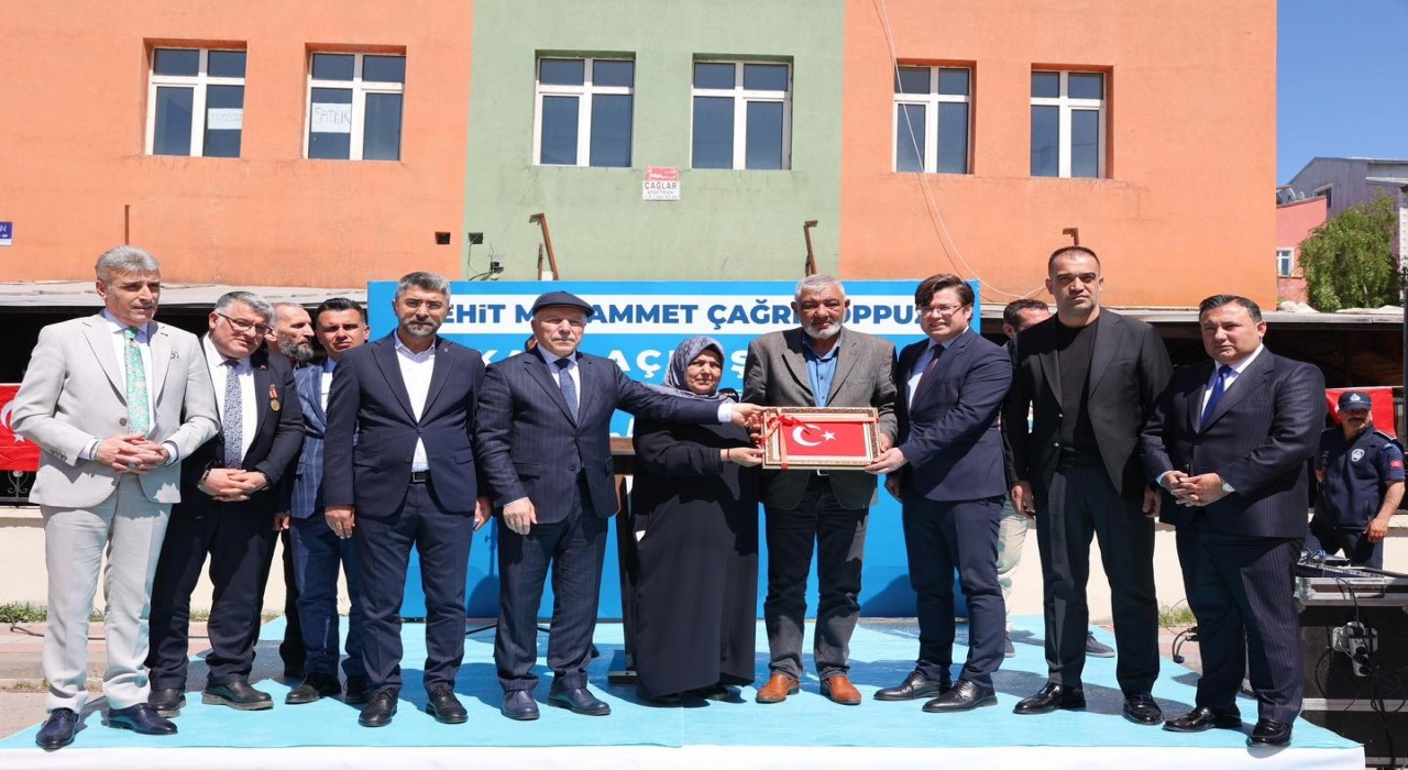 Şehit Piyade Er Muhammet Çağrı Toppuzun adı yaşadığı sokağa verildi