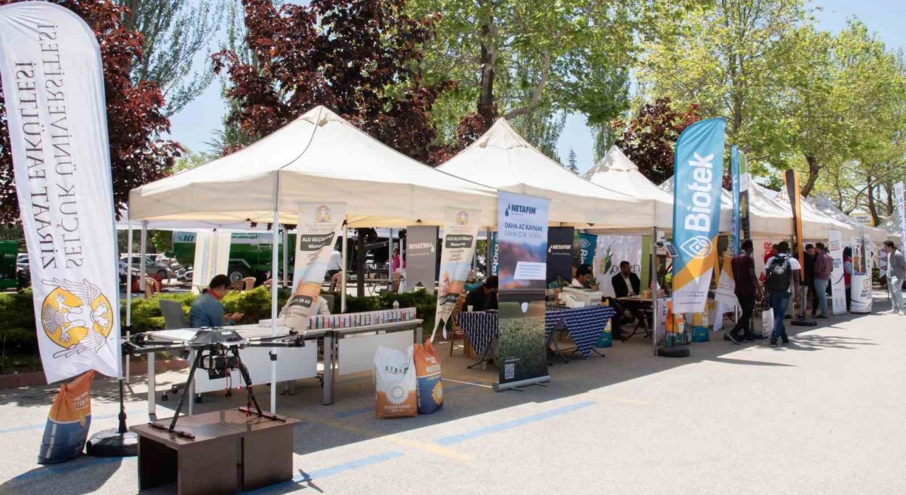 Selçuk Üniversitesinde Tarım Teknolojileri Festivali başladı