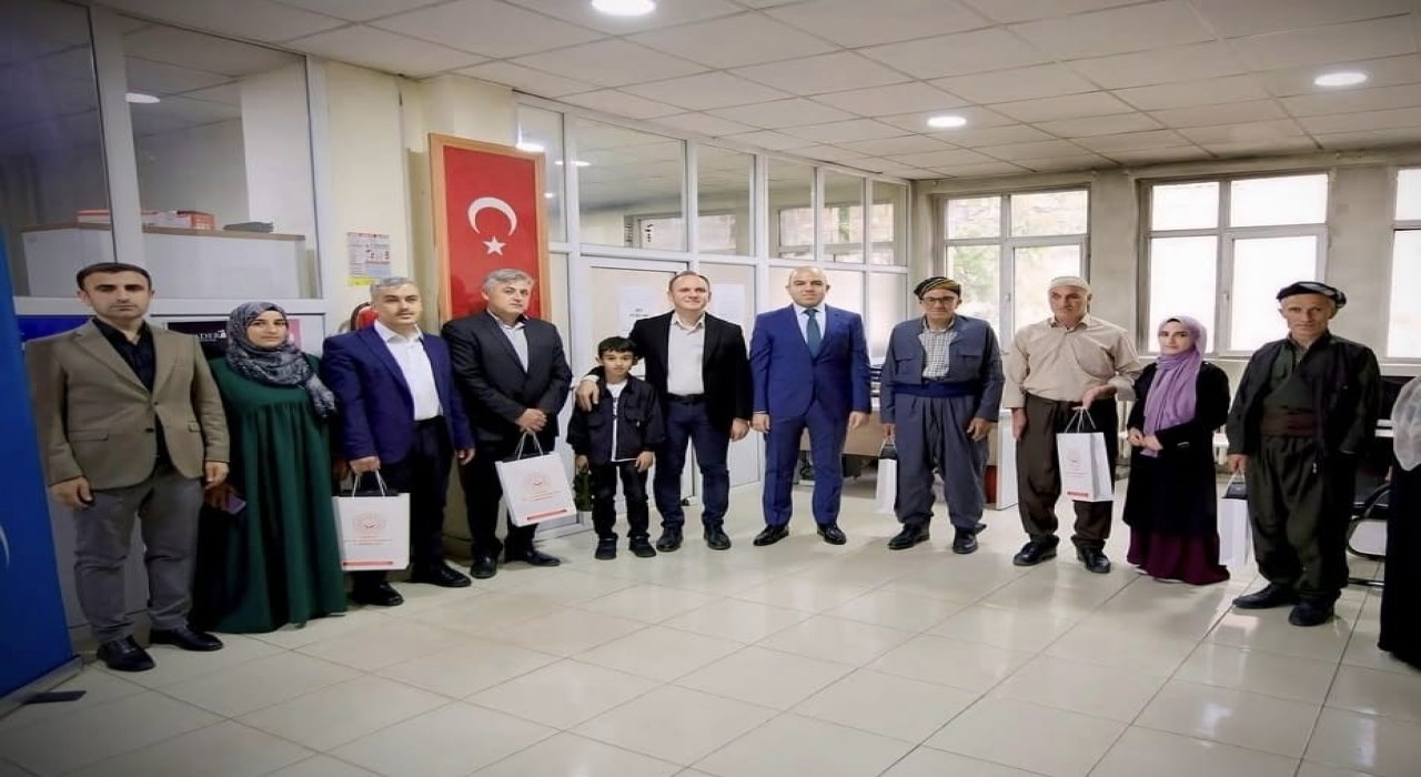 Şemdinlideki gazilere akıllı baston desteği