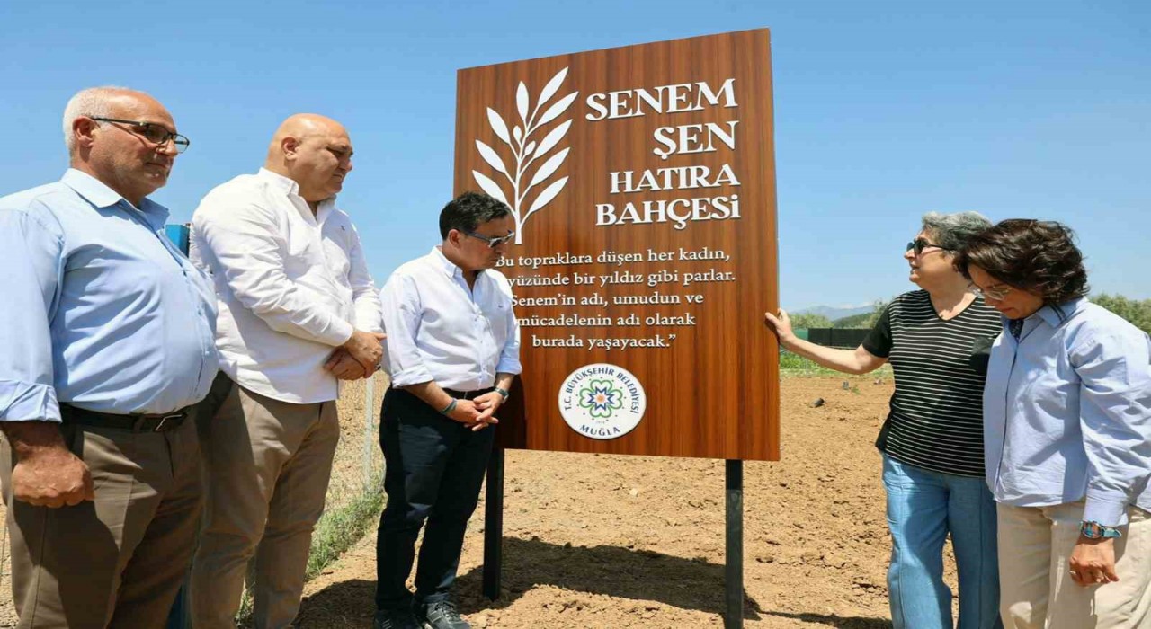 ‘Senem Şen Hatıra Bahçesi Anneler Gününde açıldı