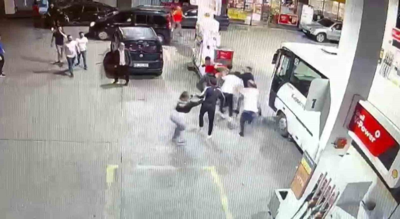 Servisçi dayağı kamerada