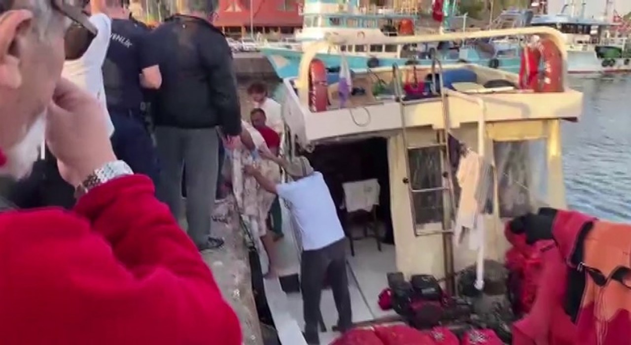 Şilede jet skiden düşen genç kurtarıldı