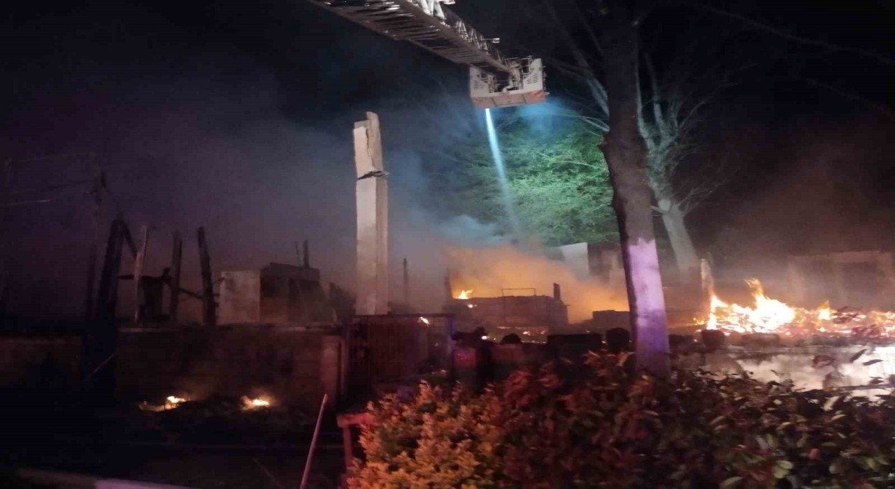 Şilede restoran alev alev yandı