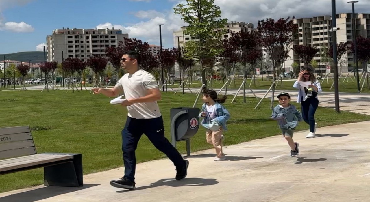 Sincan Parkta oryantiring rüzgarı