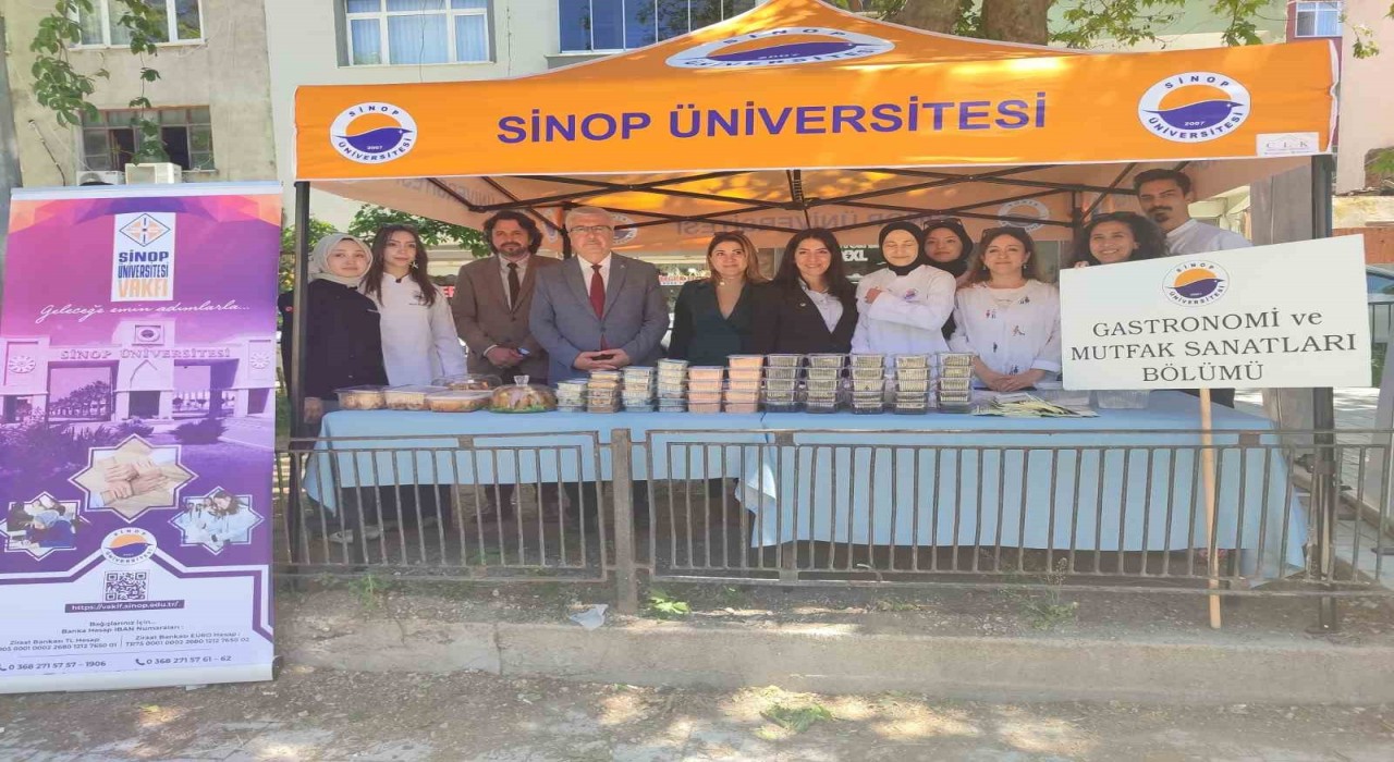 Sinopta gastronomi öğrencileri yararına etkinlik