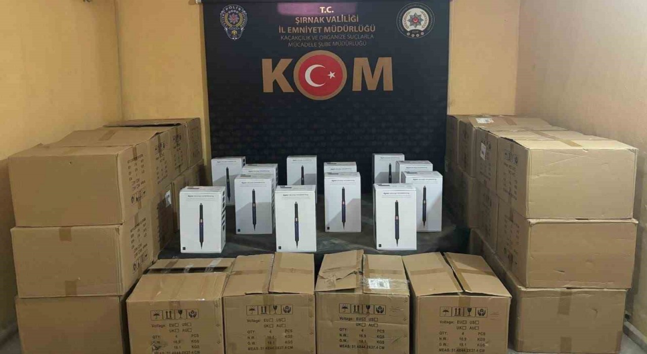 Şırnakta asayiş, narkotik ve kaçakçılık operasyonlarında 4 tutuklama
