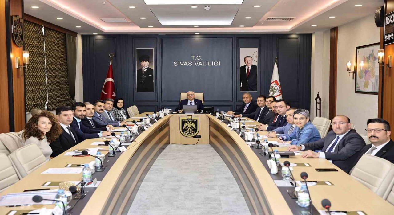Sivasta Hayvanları Koruma Kurulu toplandı
