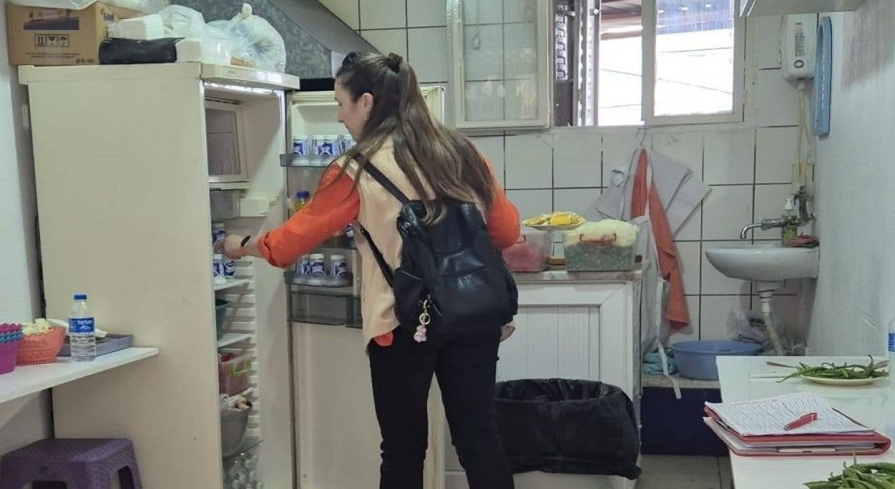 Sökede gıda işletmeleri denetlendi