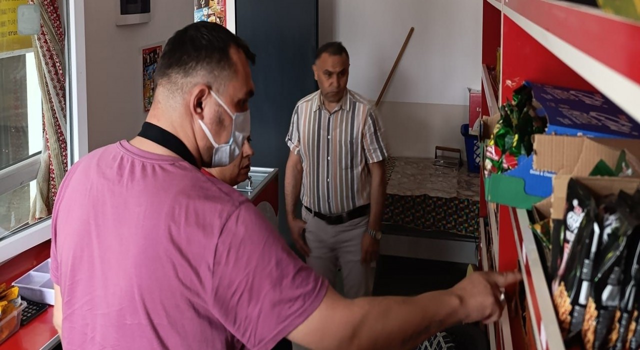 Sökede okul kantin ve yemekhanelerine denetim