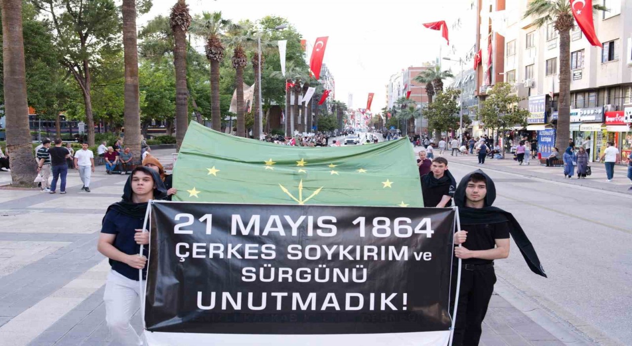 Soykırımın tanınmasını isteyen Çerkesler, 161 yıldır sürgündeyiz, 161 yıldır var olmak için direniyoruz