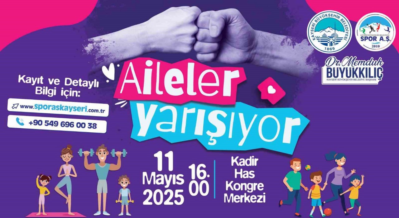 Spor A.Ş.den aile yılında ailelere özel yarışma