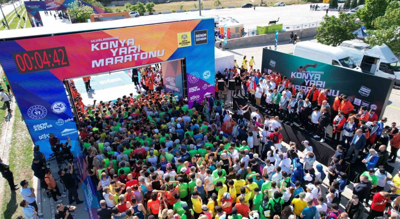 Sporseverler 18 Mayısta 4. Uluslararası Konya Yarı Maratonunda buluşacak