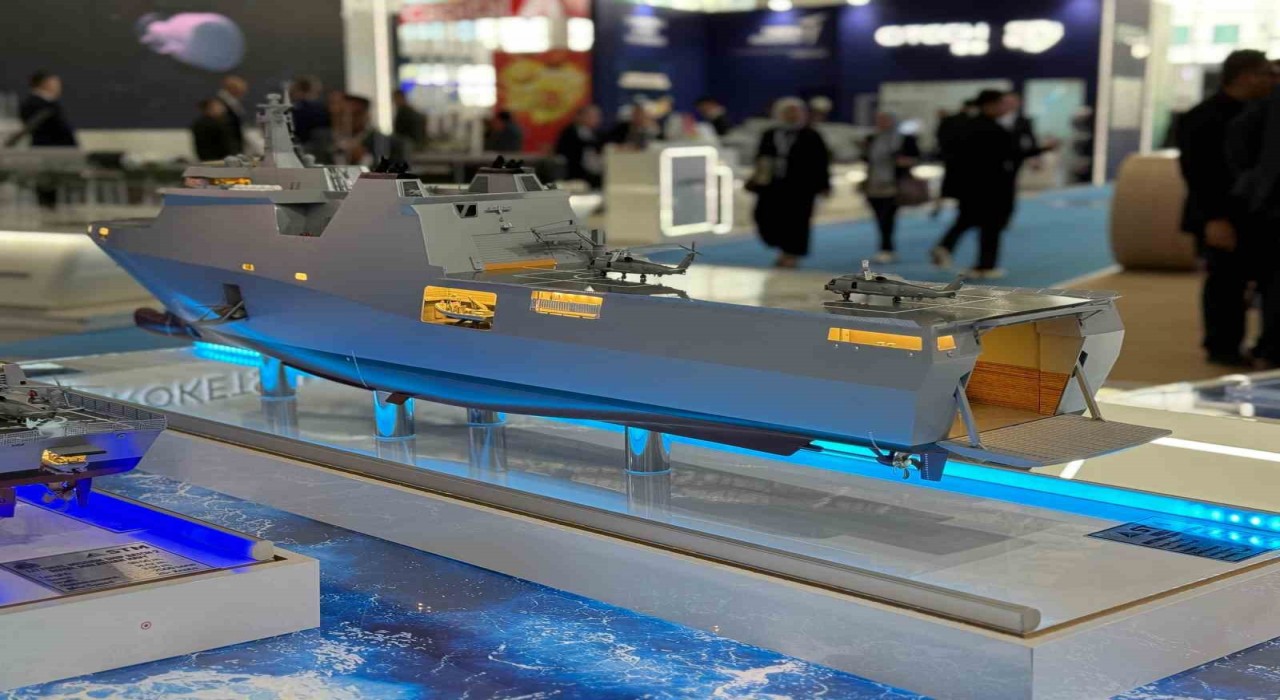 STMnin ‘Çok Maksatlı Destek Gemisi ilk kez görücüye çıktı