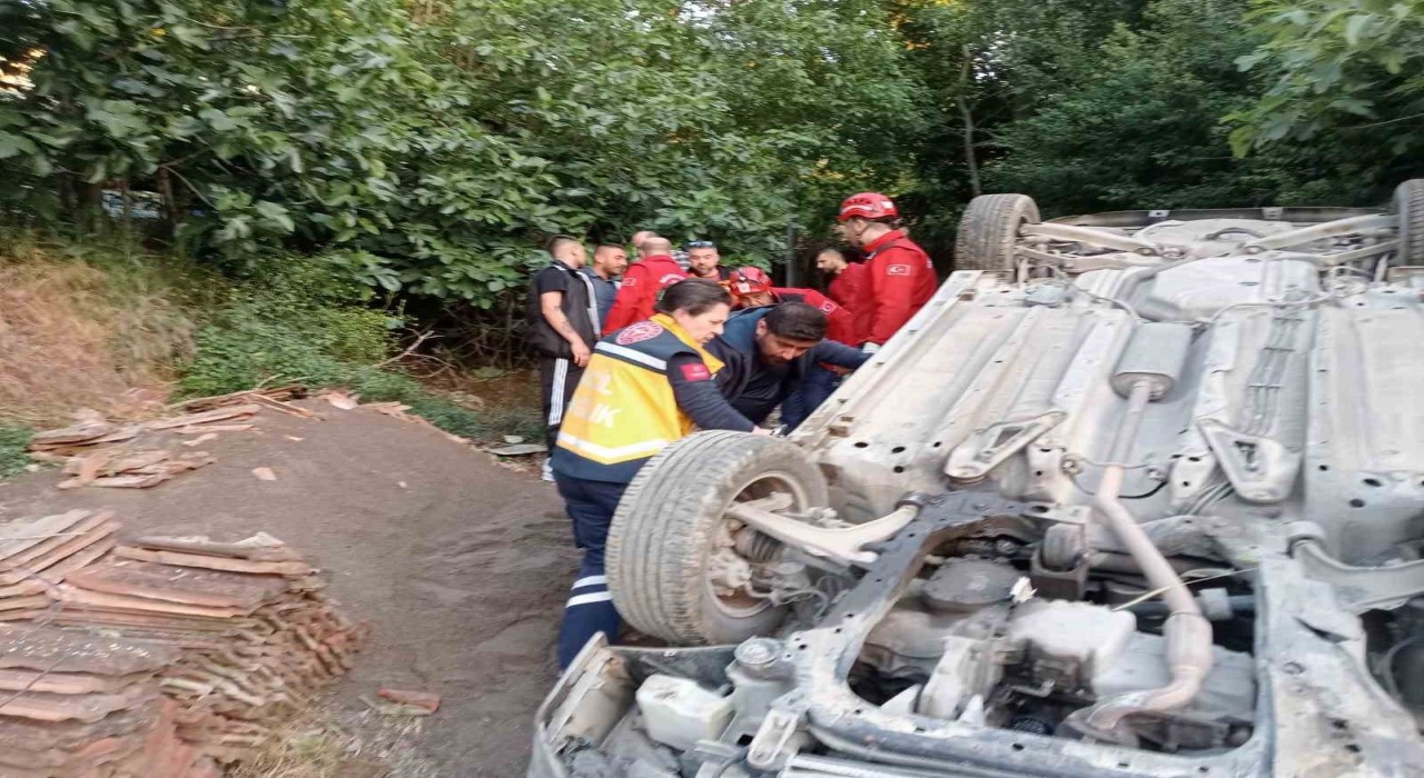 Susurlukta trafik kazası: 1 yaralı