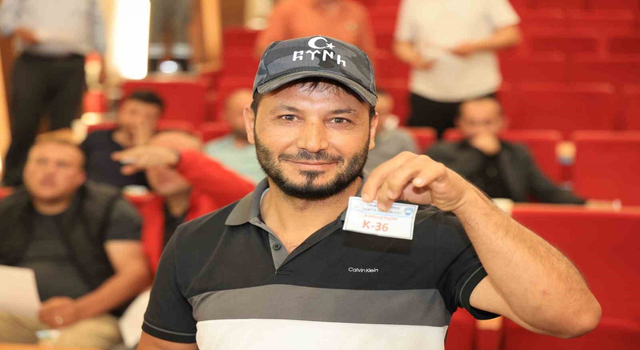 Talasta kurban satış yerleri kura ile belirlendi