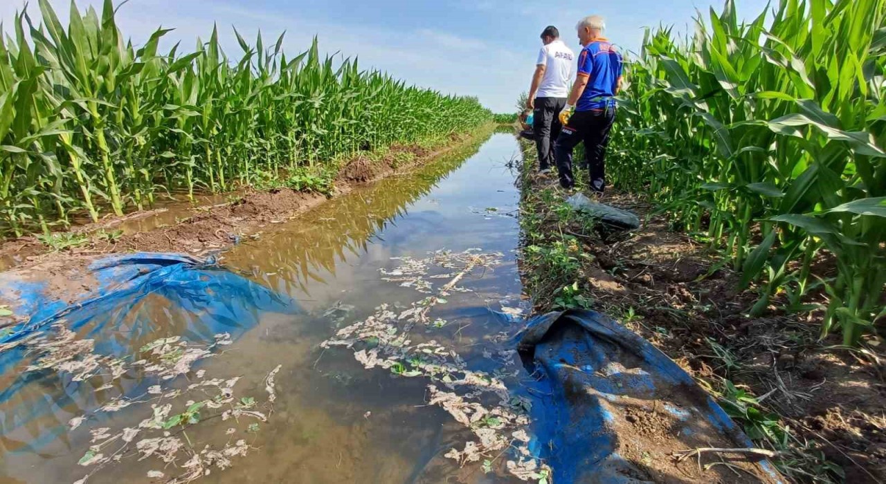 Tarla sulamaya gitti ölü olarak bulundu