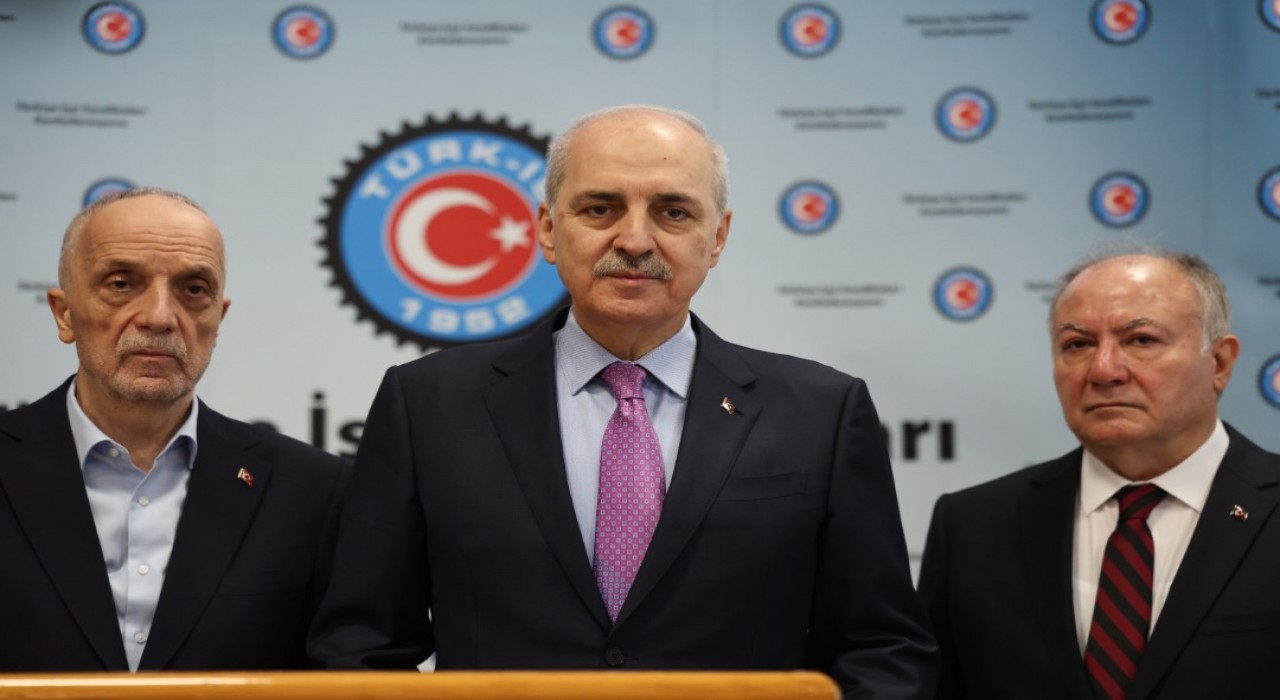 TBMM Başkanı Kurtulmuş, TÜRK-İŞi ziyaret etti