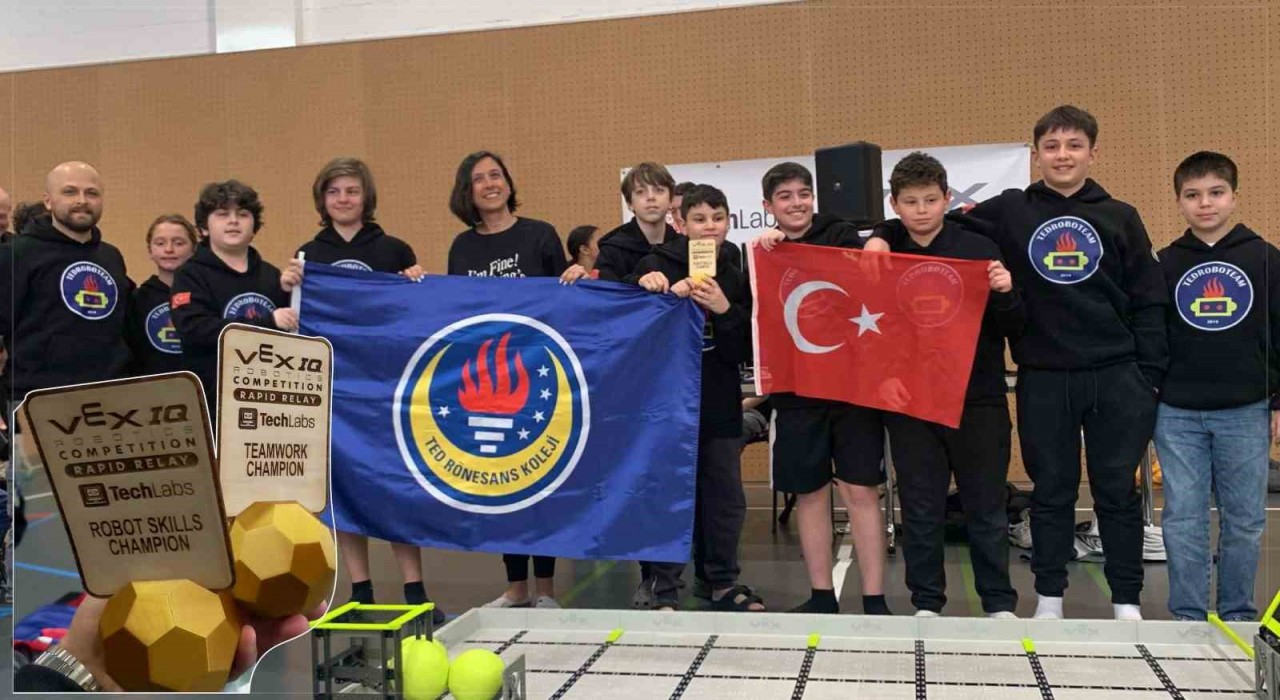 TEDRoboteam, Alpine Robo Games VEX Robotics Turnuvasının şampiyonu oldu